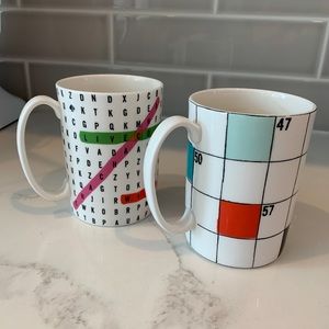 Kate Spade Say The Word Mugs